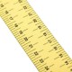 Tirantes de color amarillo con cinta de medida