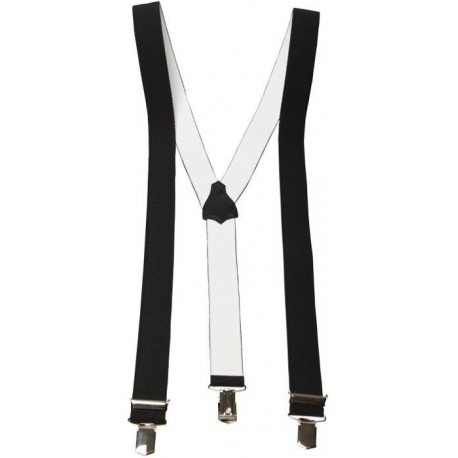 Negros anchos Y-tirantes