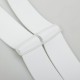 Amplios tirantes blancos