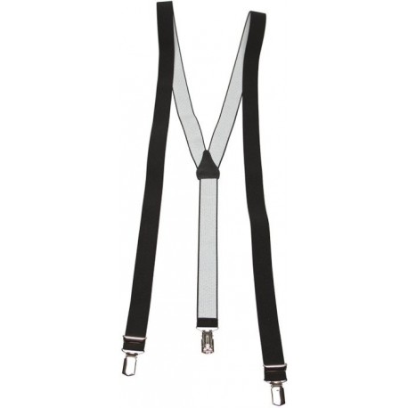 Negro Y-tirantes