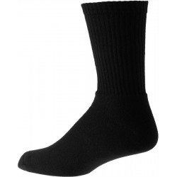 Hombres negros gruesos calcetines de algodón