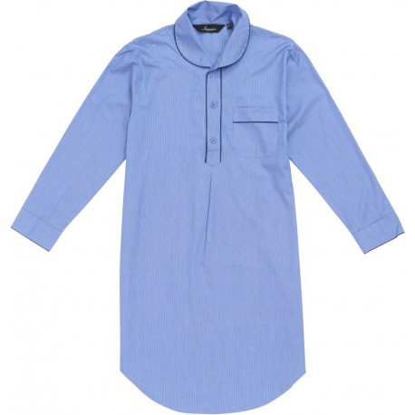 Camisón azul medio