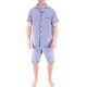 Luz azul para hombre del pijama
