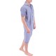 Luz azul para hombre del pijama